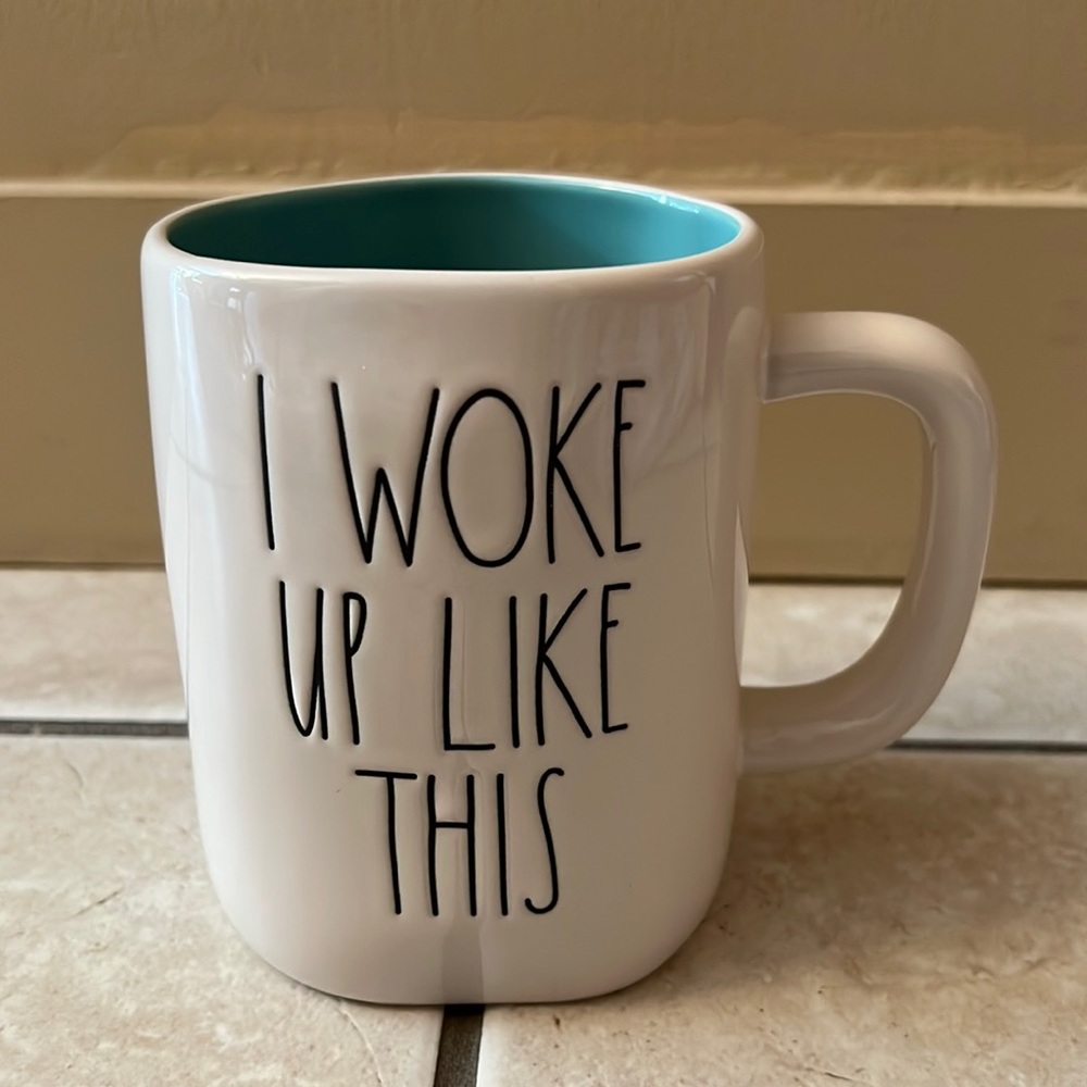 Brand New Rae Dunn I WOKE UP LIKE THIS Mug